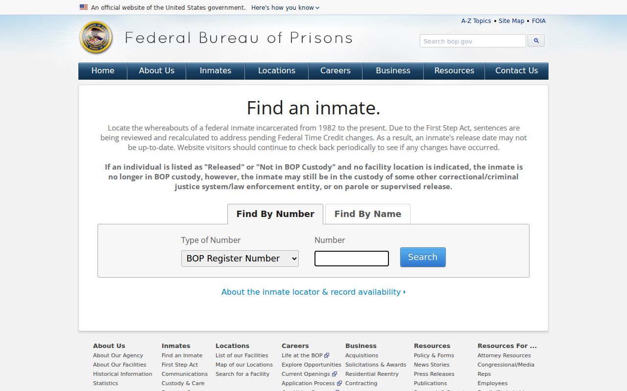 Mason County criminal records federal inmate locator